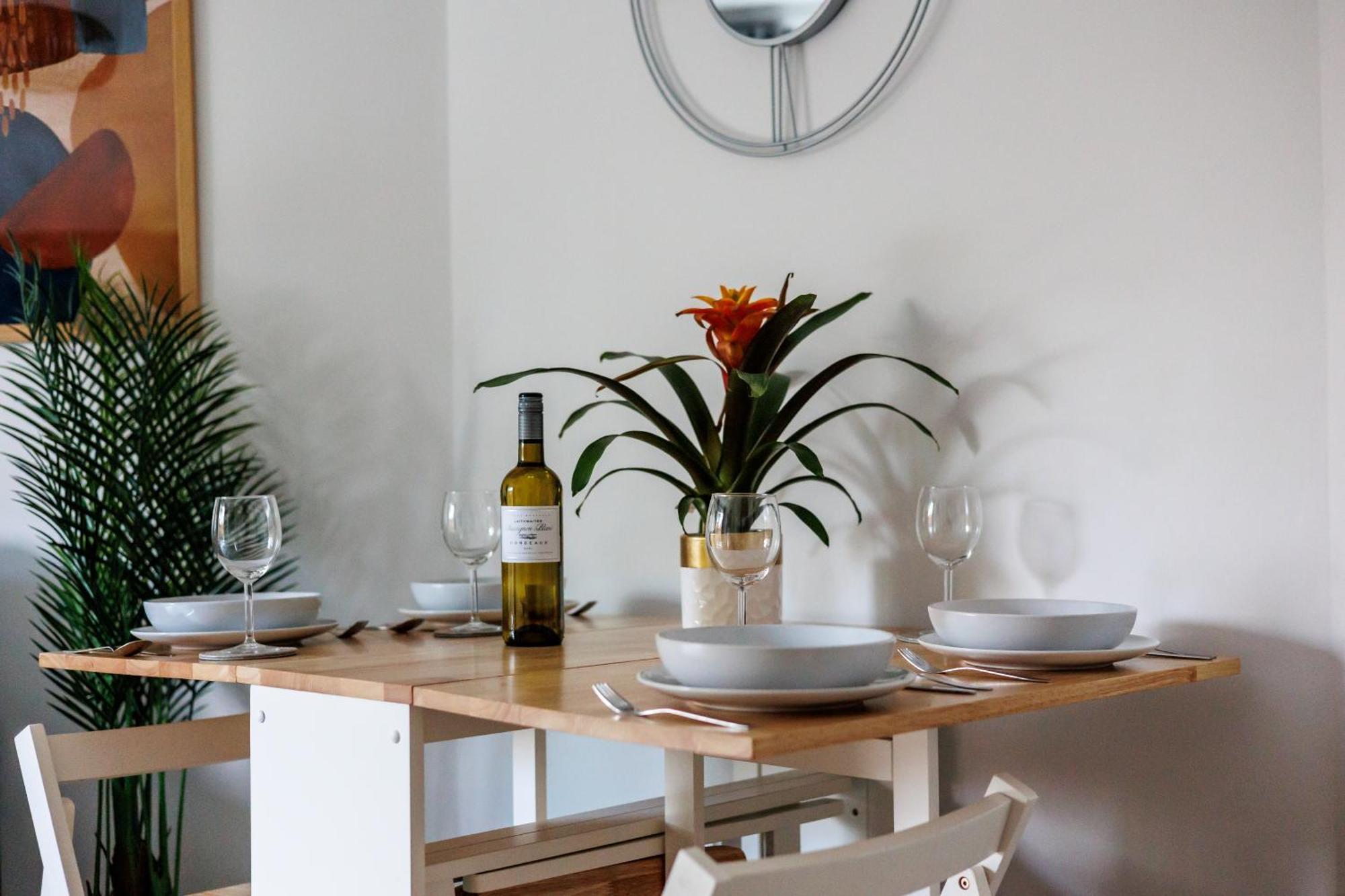 Modern, Comfy Town Centre Gem, Near Beach, Parking Bournemouth Exteriér fotografie