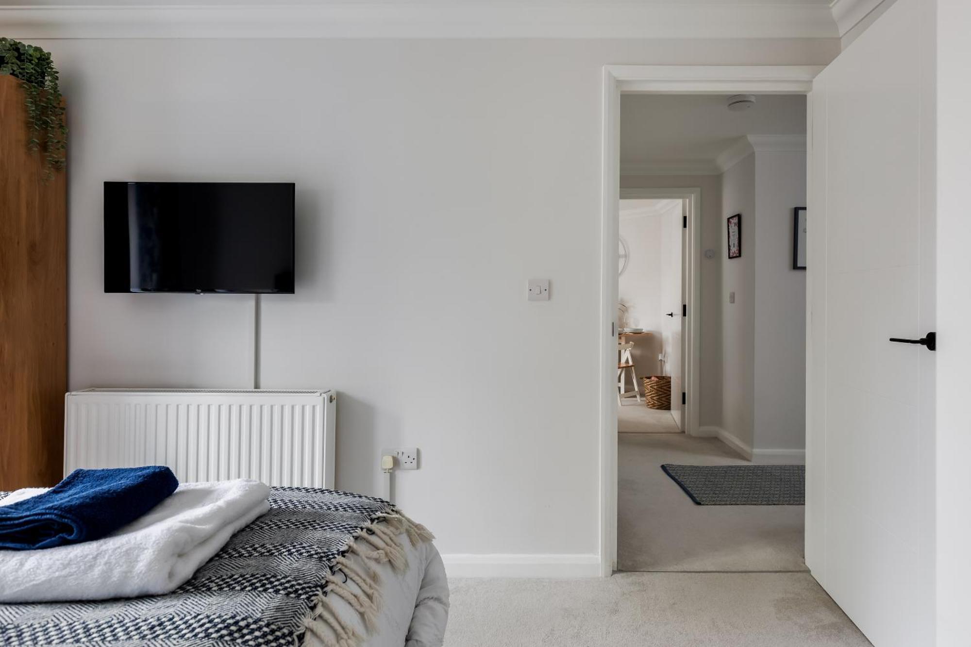 Modern, Comfy Town Centre Gem, Near Beach, Parking Bournemouth Exteriér fotografie