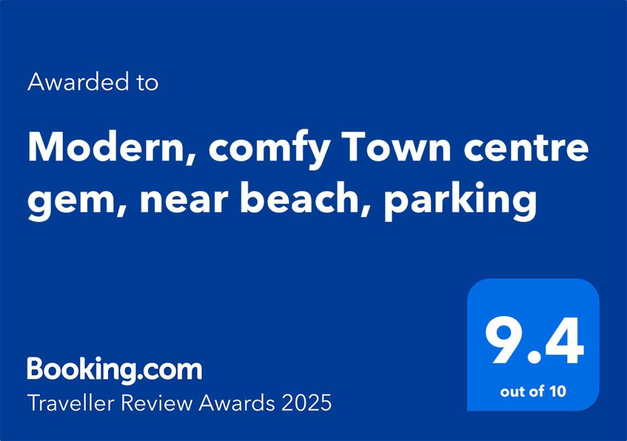 Modern, Comfy Town Centre Gem, Near Beach, Parking Bournemouth Exteriér fotografie